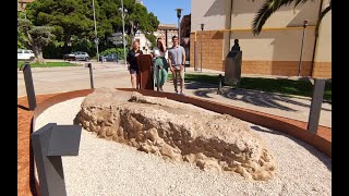 Calahorra La Rioja El canal romano aparecido en la calle Eras ubicado frente a la Policía Local