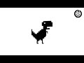 Chrome Dinosaur Drawing NO Internet | How to Draw Google Dinosaur Step by Step Easy