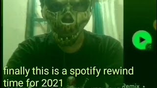 REVIEWING MY SPOTIFY WRAPPED 2021! (CC/SUB AVAILABLE)