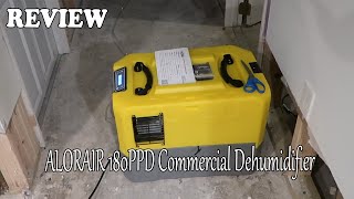 ALORAIR 180PPD Commercial Dehumidifier Review   Powerful, Efficient, and Smart