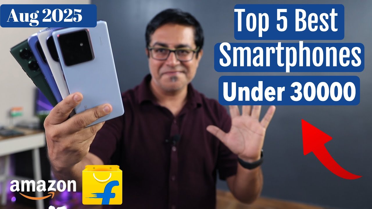 Top 5 Best Phone Under 30000 in Aug 2025 I best 5g mobile under 25000 ...