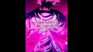 Ranking Every Master In Blue Lock