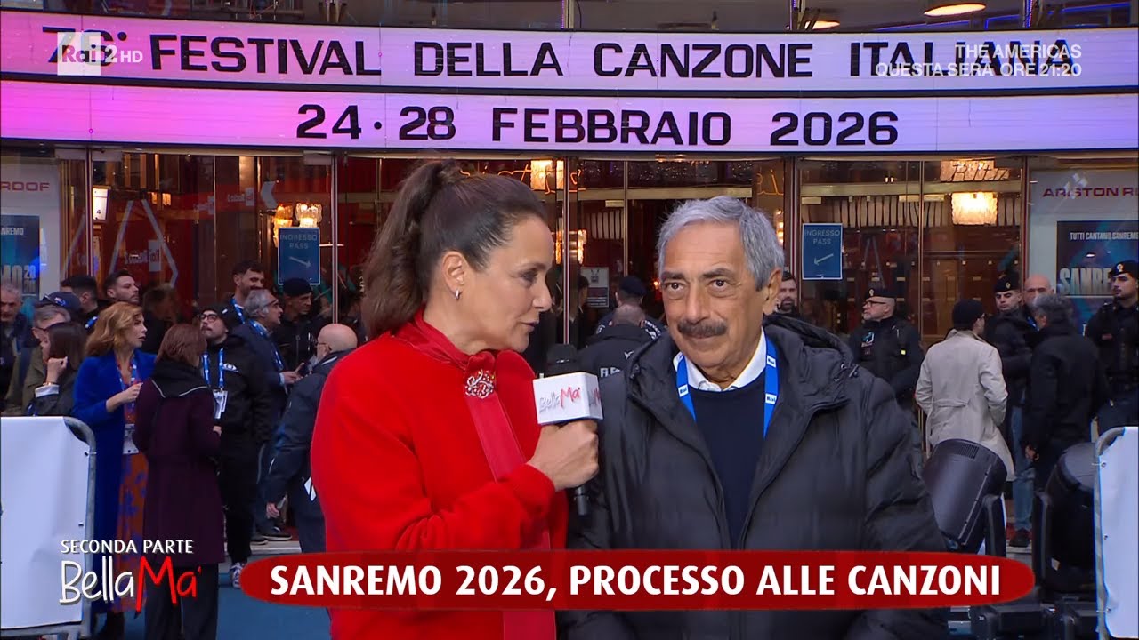 Sanremo 2026, le pagelle di Marino Bartoletti - BellaMa' 25/02/2026