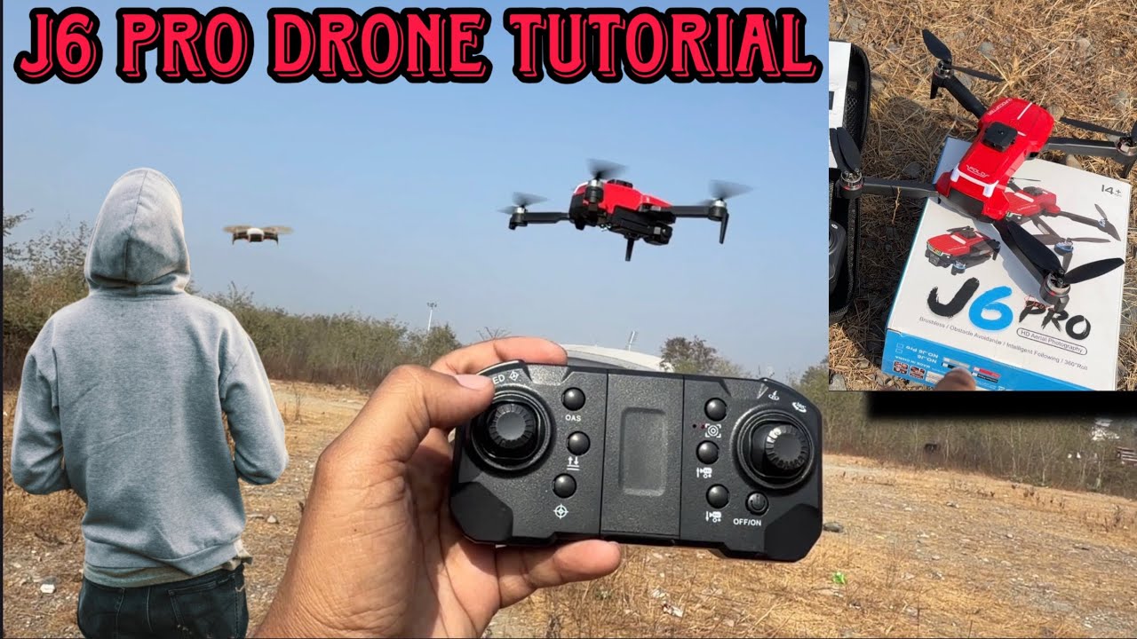 J6 Pro Drone Full Tutorial 🔥 | How to Fly, Calibrate, Use Camera & App Settings (Beginner Guide)