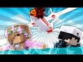 LITTLE KELLY & RAVEN ARE IN A PLANE CRASH! Minecraft CastAway #2 w/ScubaSteve (Custom Roleplay)