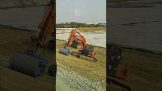 new jcb excavator roller/jcb video #automobile #excavator
