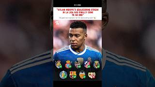 Mbappés Streak Ends