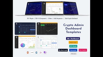 Crypto – Cryptocurrency Admin Dashboard Template With UI framework