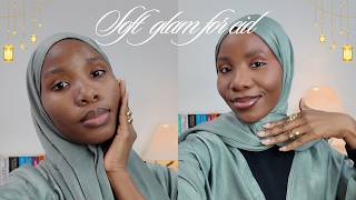 Eid makeup look 2026 | soft glam for dark skin. screenshot 4