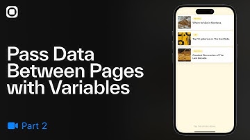 Pass Data with Variables in Play (Part 2)