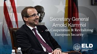 Secretary General Arnold Kammel on Revitalizing European Security