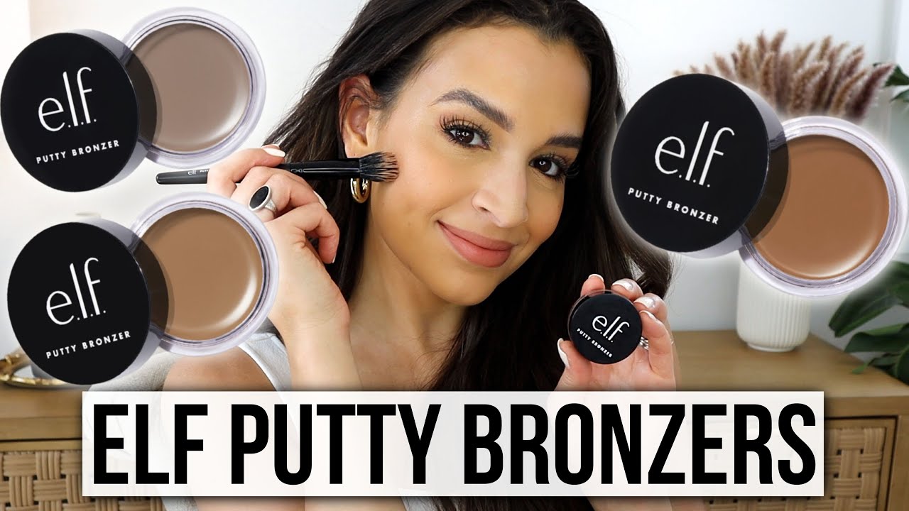 NEW ELF Bronzers! Swatches + Review - YouTube