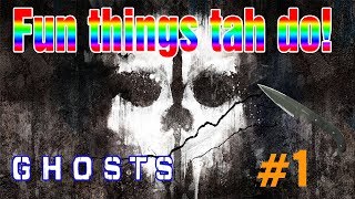 Call of Duty Ghosts-Fun things tah do! Episode 1 | New Series-Must Watch!