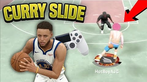 GLITCHY TELEPORT CURRY SLIDE DRIBBLE MOVE in NBA 2K20! - Curry Slide Tutorial W/Handcam
