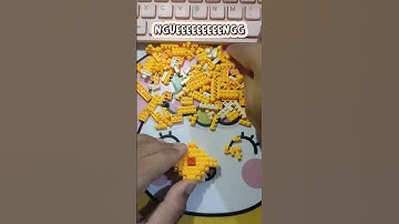 Jajan random Psyduck tutorial lego #nanoblock #pokemon #psyduck