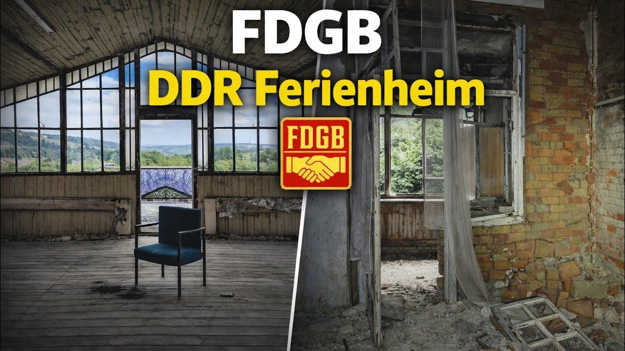 LostPlace FDGB DDR Ferienheim · Urbex Germany 🇩🇪 · verlassene Orte · Urban Exploration 2024