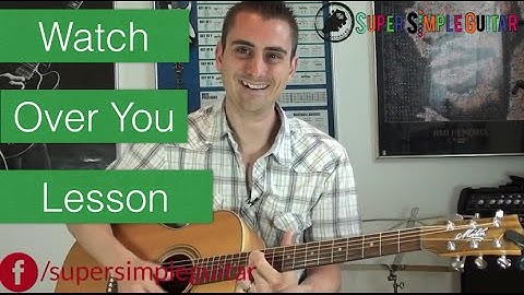 Alter Bridge - Watch Over You - Guitar lesson - Tutorial - Open G tuning Rhythm Lesson