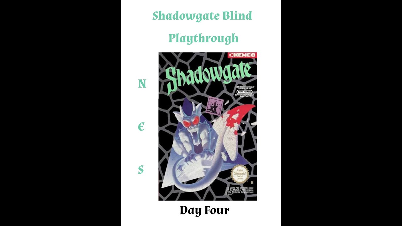 Blind Playthrough of Shadowgate (NES) | Day 4 - Part 1 | With Commentary