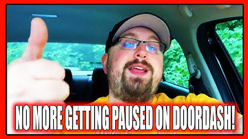A DASHER HAS FOUND A WAY TO STOP THE DOORDASH PAUSING NONSENSE! CHECK THIS OUT! *