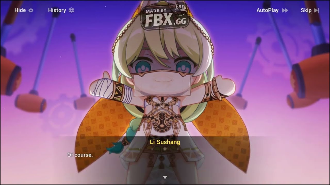 Fall Guys style game stage in HI3 with Li Sus and Mobius Hissss (event)