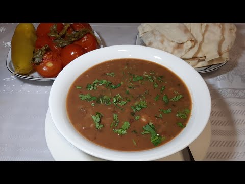 Постный  Вкуснейший суп из Красной Фасоли  Lean And Delicious Soup From Red Beans