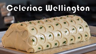 Celeriac wellington (vegan!)