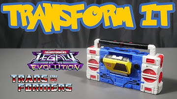 Transform It Transformers Legacy Evolution Voyager Class Twincast & Rewind