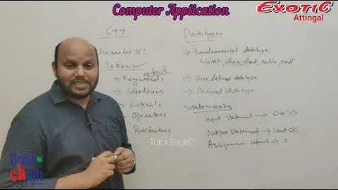 Plus-2 Computer application || Revision of C++ (part-1) || Tutor Exotic