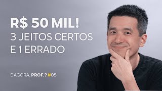 COMO JUNTAR R$ 50 MIL INVESTINDO R$ 1 MIL POR MÊS? | COM PROF. LIAO
