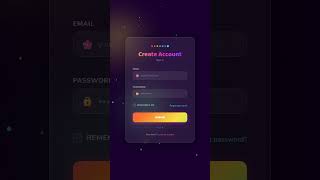 Responsive circle login Form🔥Using HTML CSS |#shorts #coding #programming #loginpage #frontendcourse