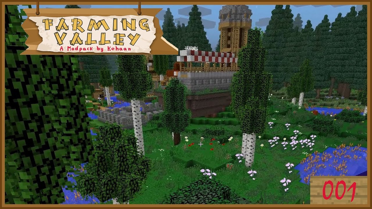 Ein neues Projekt + ein paar Infos MC Farming Valley 001 YouTube