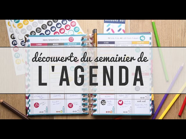 Agenda journalier à spirales personnalisable A5 de 174 pages 70 g