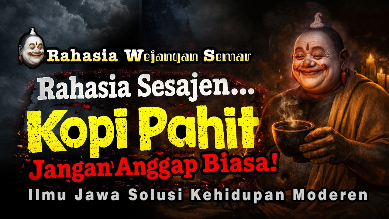 RAHASIA SAJEN KOPI PAHIT ‼️ Ilmu Jawa Kuno yang Penuh Makna Spiritual ‼️#semarjawa