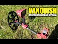 Прямая телескопическая штанга для Minelab Vanquish / Сборка и тест в полевых условиях!