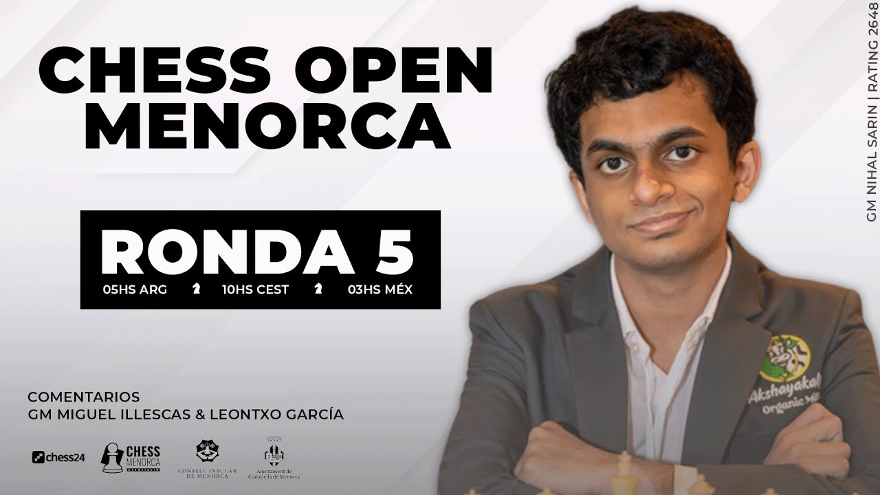 Ciutadella acoge el I Open Chess con un ajedrez de categoría