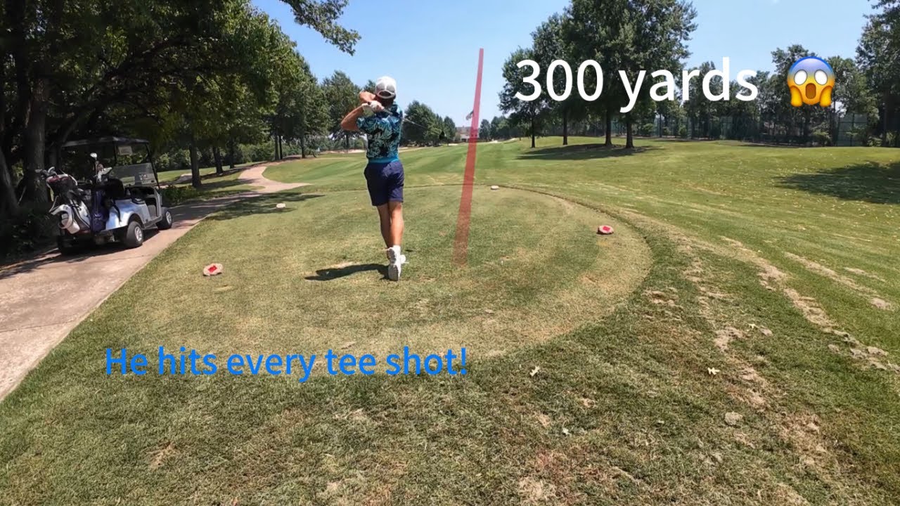 🚩 My Big Brother Hits EVERY Tee Shot from the Red Tees! | Mackattack Golf