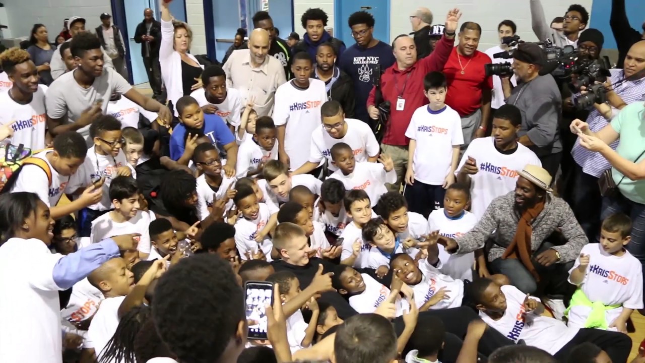 Porzingis Blocks Shots To Donate To Inner City Youth