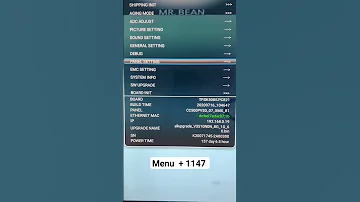 Universal Service Menu Code For All Tv S TV Service Mode 