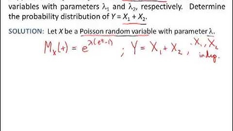 Montgomery6e C5V6 Joint Probability Distributions - Moment Generating Functions