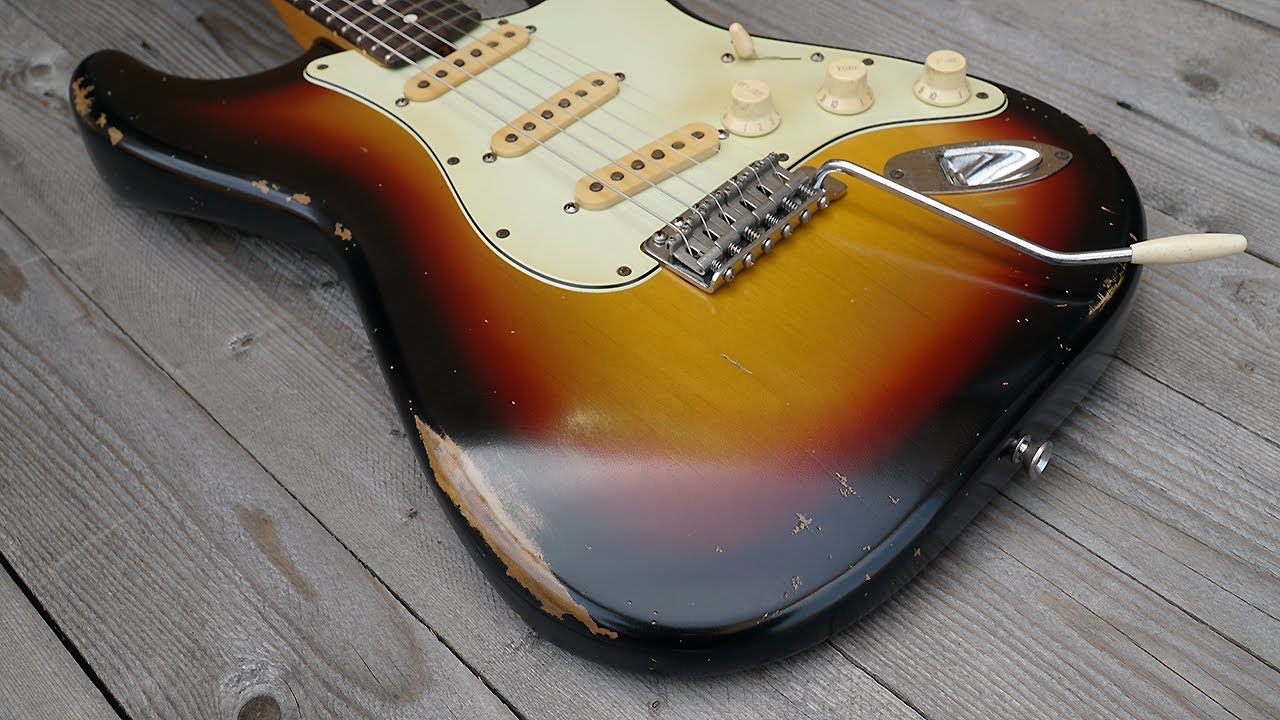 Sunset Standard Relic / 3tone sunburst  - Willows Guitar -
