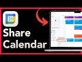 How To Share Google Calendar