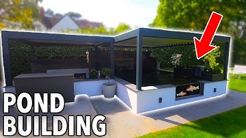 Building A Incredible Fish Pond in 3 Minutes (TIME LAPSE)