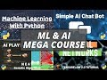 Python machine learning  ai mega course  learn 4 different areas of ml  ai