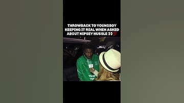 NBA young boy spoke on nipsey hussle