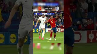 Duel Spanyol vs Inggris di final Euro 2024 #shorts #spanyol #sepakbola