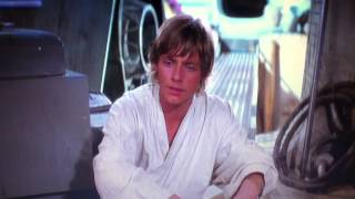 Star Wars IV Luke finds the message