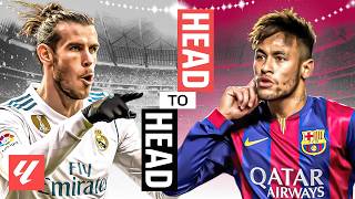 Neymaras prieš Bale'ą: akis į akį