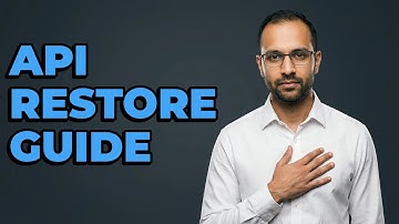 How Do You Perform A Cloud Backup Restore Via APIs?