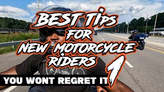 10 Helpful  & Must-Know Tips For New Motorcycle Riders | Riding 2 up With My Son