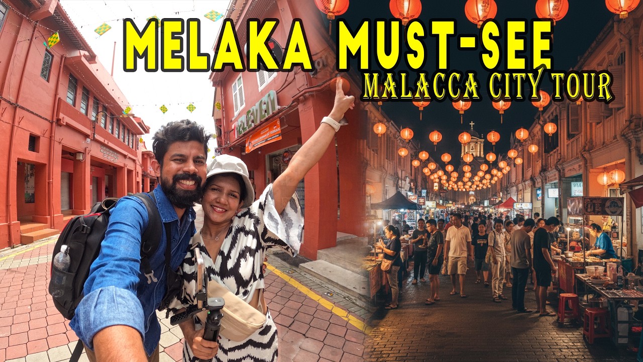 Malacca Malaysia City Tour: Dutch Square & Melaka Best Street Food
